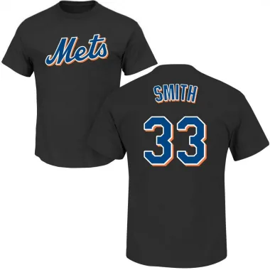 Black Youth Drew Smith New York Mets Roster T-Shirt -
