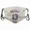 Cream New York Mets Lee Mazzilli   Face Mask