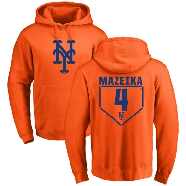 Orange Youth Patrick Mazeika New York Mets Branded RBI Pullover Hoodie -