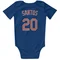 Royal New York Mets Luis De Los Santos   Newborn & Infant Bodysuit