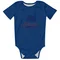Royal New York Mets Luis De Los Santos   Newborn & Infant Bodysuit