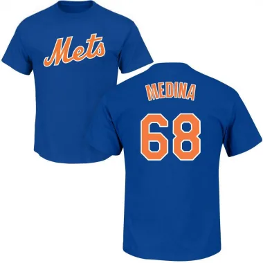 Royal Youth Adonis Medina New York Mets Roster T-Shirt -