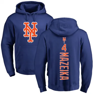 Royal Youth Patrick Mazeika New York Mets Backer Pullover Hoodie
