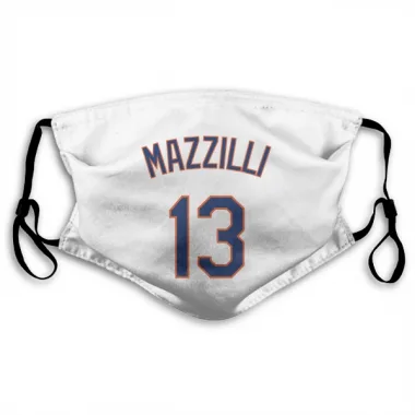 White New York Mets Lee Mazzilli   Face Mask